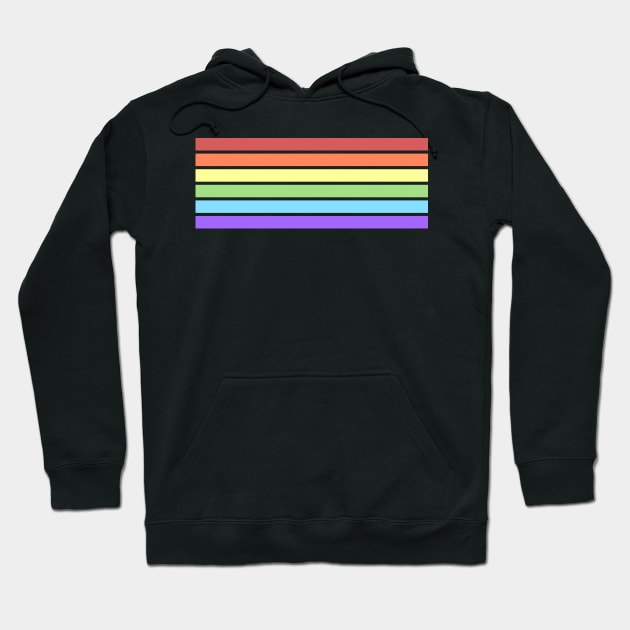 Pale Rainbow Hoodie by CJ Ramirez